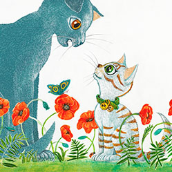 Livre pour enfants: le chat et la souris