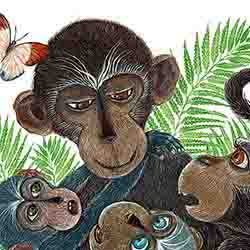 Famille de singes